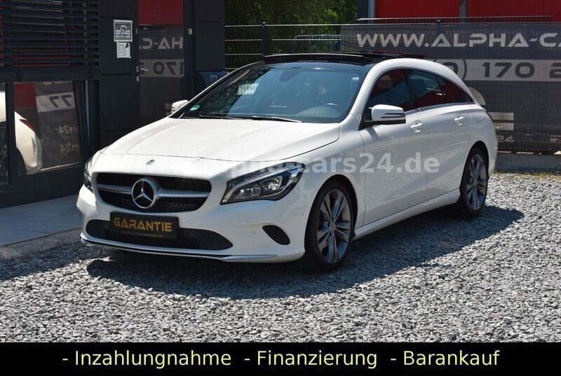 Weiß Gebraucht 2016 Mercedes CLA180 Shooting Brake Kombi | 16.490 € (Fairer Preis) - Bild 1/4