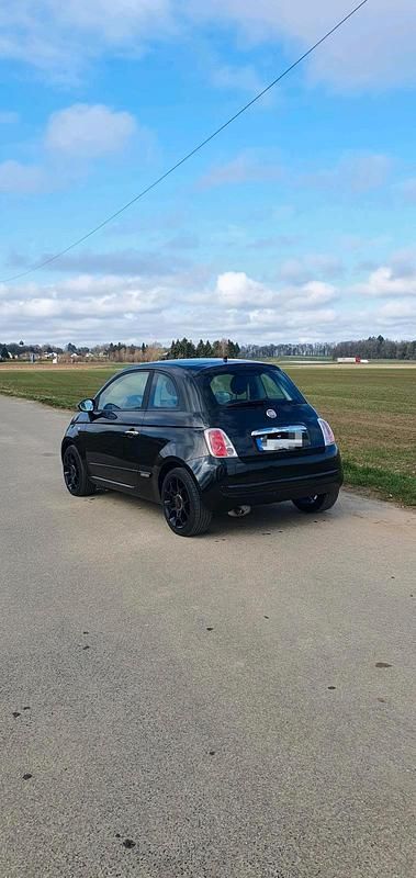 Gebraucht Fiat 500 69 PS (50 kW) 2011 Schwarz Kleinwagen