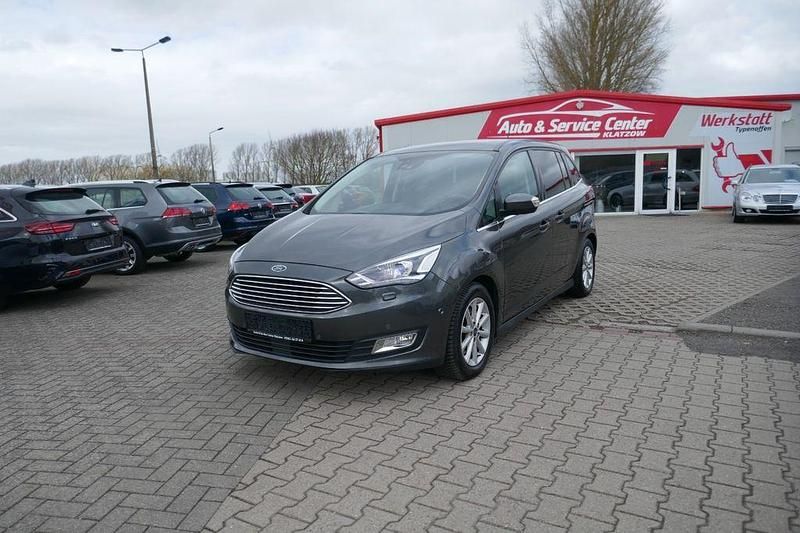 Gebraucht Ford Grand C-Max Titanium 150 PS (110 kW) 2018 Grau Van / Kleinbus