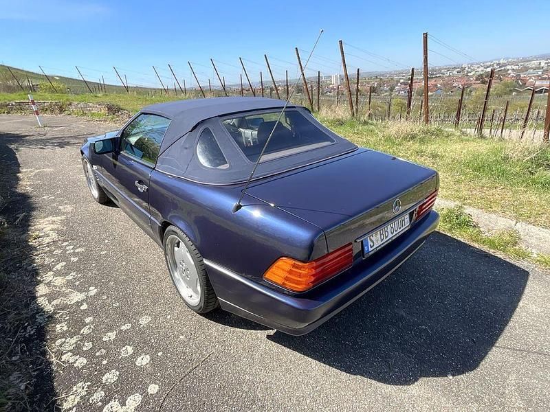 Gebraucht Mercedes SL320 AMG 231 PS (169 kW) 1995 Blau Cabrio