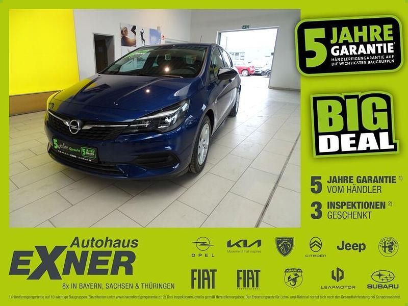 Nautic blau Gebraucht 2021 Opel Astra Edition Limousine | 13.900 € (Fairer Preis) - Bild 1/4
