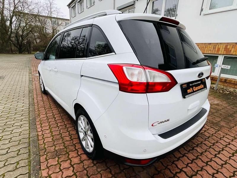 Gebraucht Ford Grand C-Max 125 PS (91 kW) 2018 Diamantweiß Van / Kleinbus