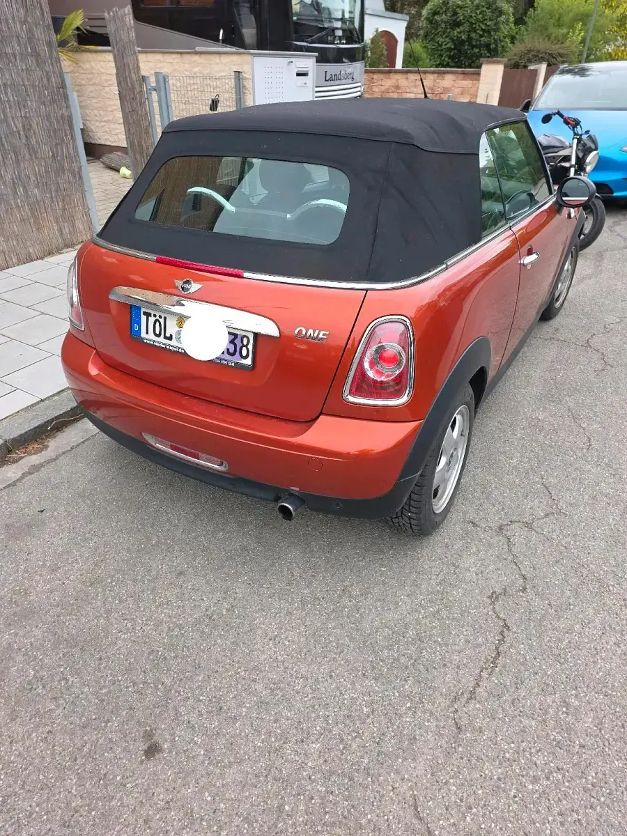 Occasion Mini One Cabriolet 98 ch (72 kW) 2011 Orange Cabriolet