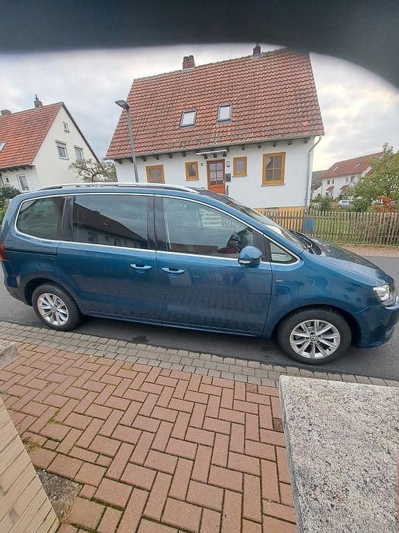 Gebraucht VW Sharan Ocean 150 PS (110 kW) 2015 Blau Van / Kleinbus