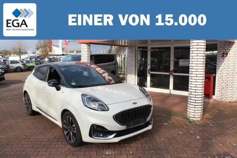 Weiß metallic Gebraucht 2020 Ford Puma ST-Line | 19.820 € (Fairer Preis) - Bild 1/4