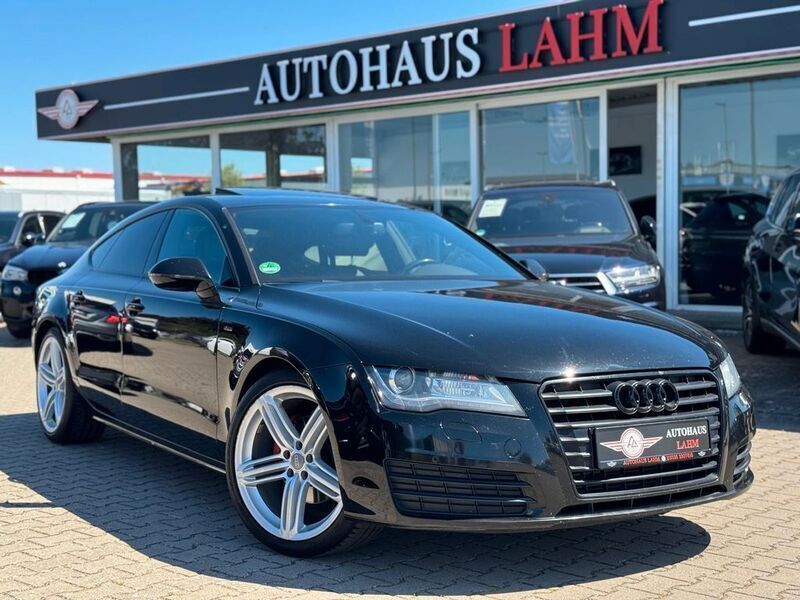 Schwarz Gebraucht 2012 Audi A7 Sportback S-Line Kleinwagen | 13.990 € (Guter Preis) - Bild 1/4