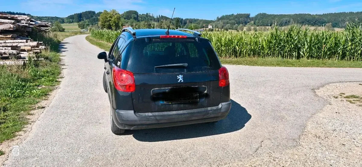 Gebraucht Peugeot 207 74 PS (54 kW) 2007 Schwarz Kombi