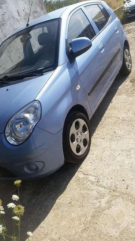Blau Gebraucht 2009 Kia Picanto Attract Kleinwagen | 1.100 € (Superpreis) - Bild 1/4