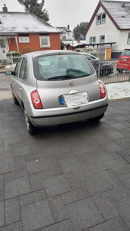 Gebraucht Nissan Micra Acenta 80 PS (58 kW) 2003 Silber Kleinwagen
