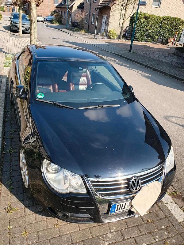 Schwarz Gebraucht 2007 VW Eos Cabrio | 2.800 € (Superpreis) - Bild 1/4