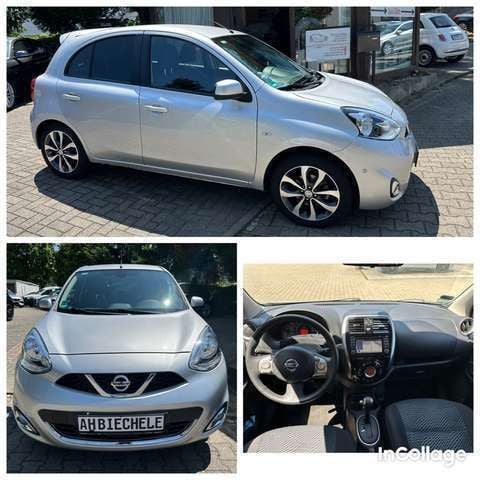 Silber Gebraucht 2016 Nissan Micra N-TEC Kleinwagen | 10.489 € (Fairer Preis) - Bild 1/4