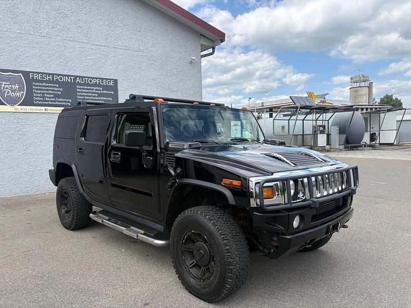 Schwarz Gebraucht 2003 Hummer H2 SUV | 17.900 € (Fairer Preis) - Bild 1/4