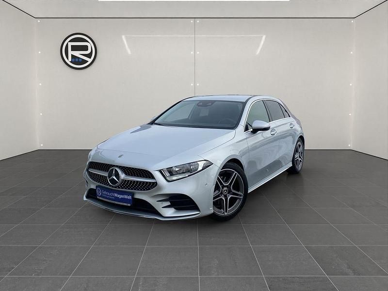 Gebraucht Mercedes A180 AMG line 136 PS (100 kW) 2020 Iridiumsilber  metalliclack Limousine