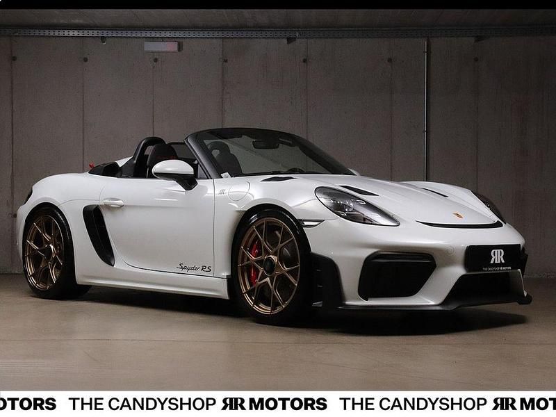 Gebraucht Porsche 718 Spyder 500 PS (367 kW) 2024 Weiß Cabrio