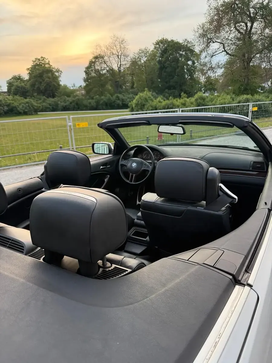 Gebraucht BMW 323 Cabriolet 170 PS (125 kW) 2000 Silber Cabrio
