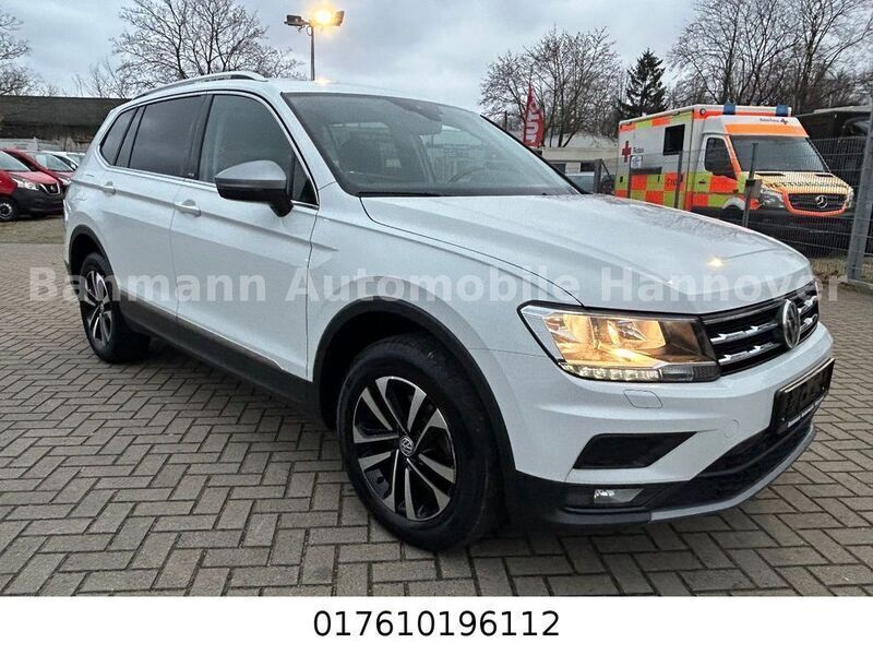 Weiß Gebraucht 2021 VW Tiguan Allspace United SUV | 19.499 € (Fairer Preis) - Bild 1/4