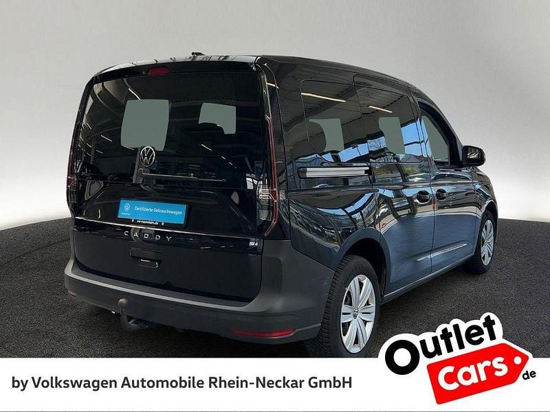 Gebraucht VW Caddy 122 PS (89 kW) 2021 Schwarz Van / Kleinbus