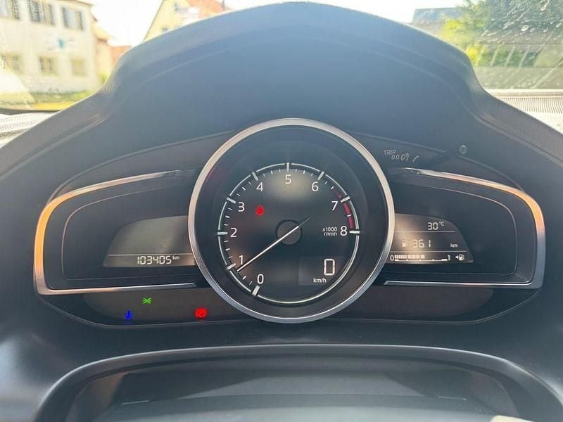 Gebraucht Mazda 3 Center-Line 120 PS (88 kW) 2018 Schwarz Limousine