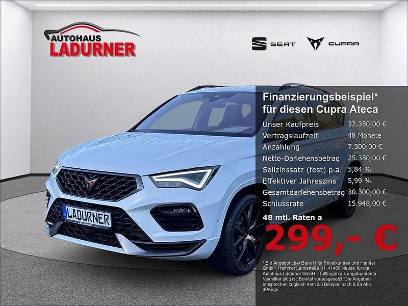 Weiss Gebraucht 2022 Cupra Ateca SUV | 32.350 € (Teuer) - Bild 1/4