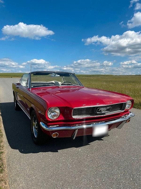 Gebraucht Ford Mustang 220 PS (161 kW) 1966 Rot Cabrio