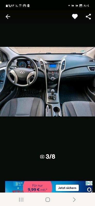 Gebraucht Hyundai i30 109 PS (80 kW) 2013 Weiß Kombi