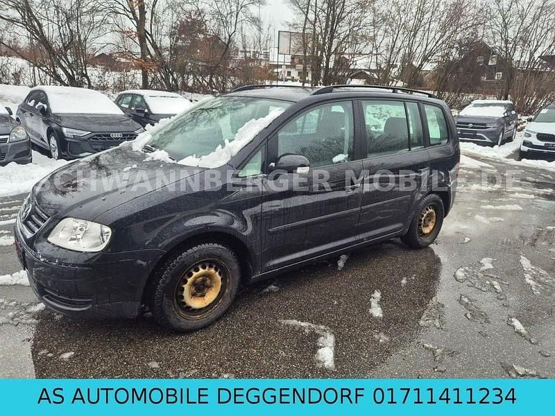 Gebraucht VW Touran Trendline 105 PS (77 kW) 2004 Schwarz Van / Kleinbus