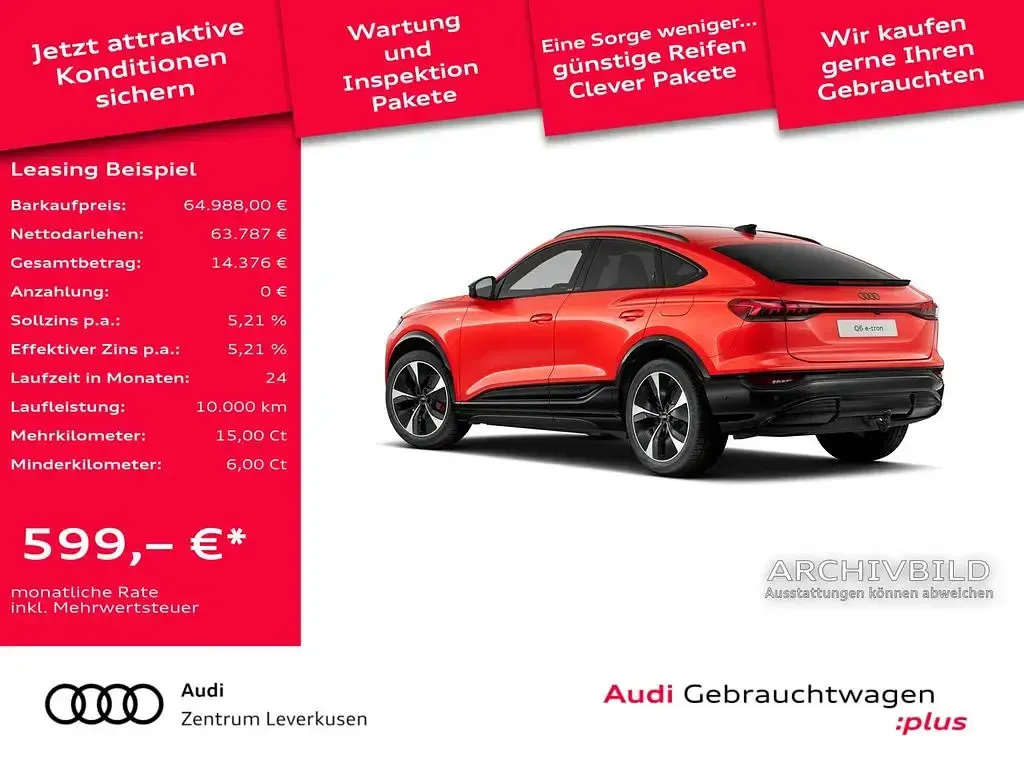 Gebraucht Audi Q6 e-tron Sport 225 kW (306 PS) 2026 Schwarz SUV