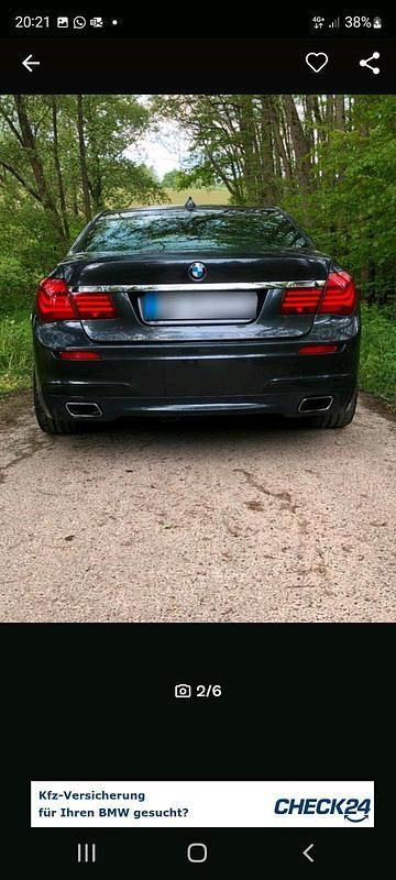 Grau Gebraucht 2013 BMW 750 Limousine | 23.000 € (Fairer Preis) - Bild 1/4