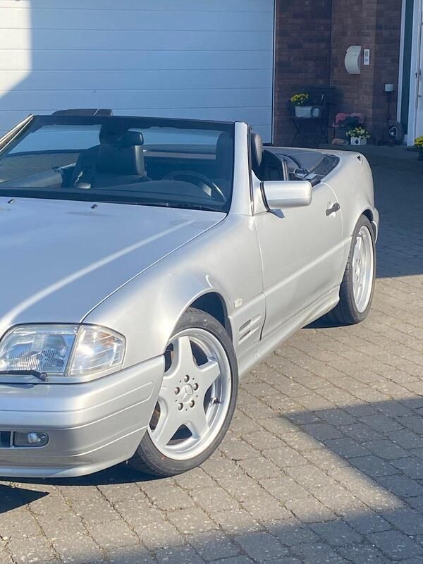 Silber Gebraucht 1996 Mercedes SL320 AMG Cabrio | 18.750 € (Superpreis) - Bild 1/4