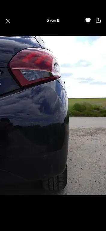 Gebraucht Peugeot 208 Active 82 PS (60 kW) 2016 Blau Kleinwagen