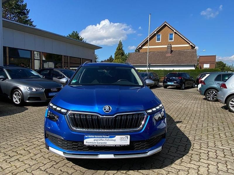 Gebraucht Skoda Kamiq ScoutLine 110 PS (80 kW) 2022 Blau SUV