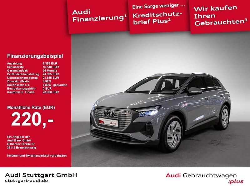Kieselgrau Gebraucht 2022 Audi Q4 e-tron Sport SUV | 23.950 € (Superpreis) - Bild 1/2