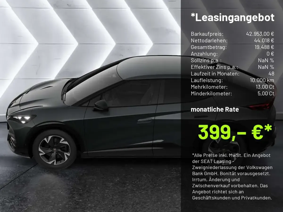 Gebraucht Cupra Tavascan Endurance 210 kW (286 PS) 2026 Grau SUV