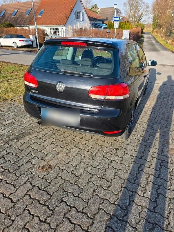 Gebraucht VW Golf VI 110 PS (80 kW) 2009 Schwarz Kleinwagen