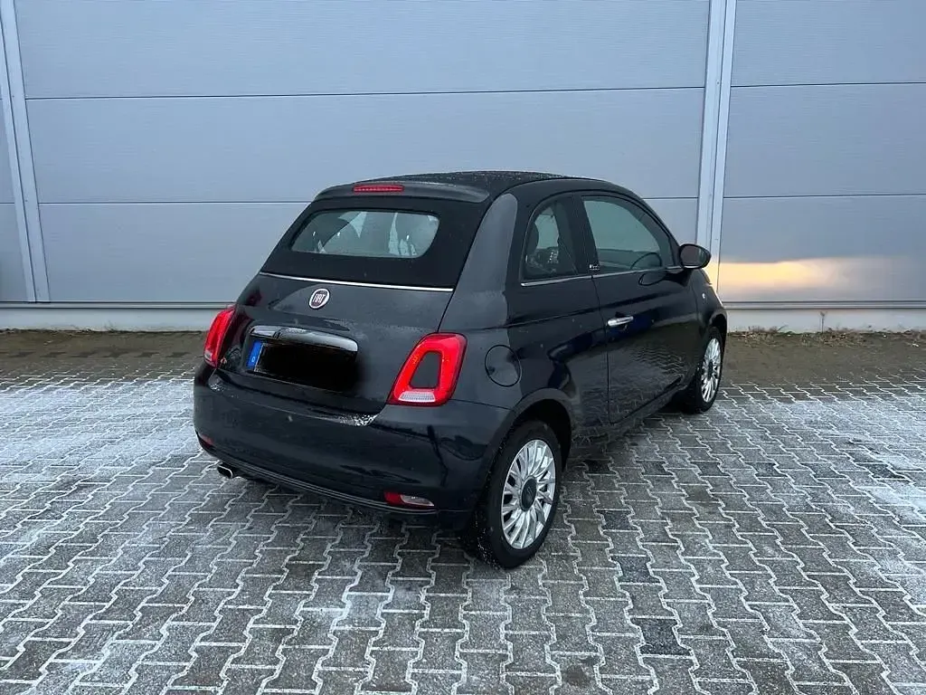 Gebraucht Fiat 500C 69 PS (50 kW) 2020 Schwarz Cabrio