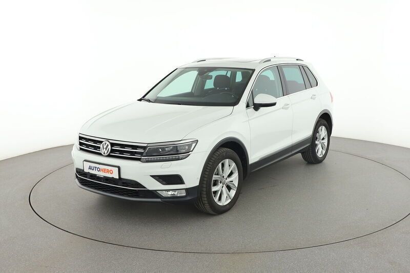 Weiß Gebraucht 2016 VW Tiguan Highline SUV | 23.180 € (Fairer Preis) - Bild 1/4