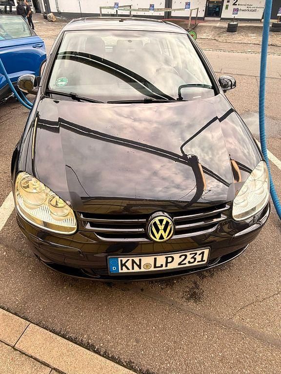 Schwarz Gebraucht 2007 VW Golf V Comfortline Limousine | 2.800 € (Fairer Preis) - Bild 1/4