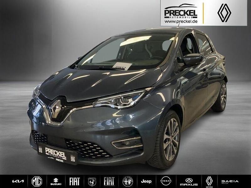 Titaniumgrau metallic (metallic) Gebraucht 2021 Renault Zoe Intens Kleinwagen | 13.470 € (Guter Preis) - Bild 1/4