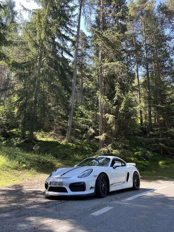 Gebraucht Porsche Cayman GT4 385 PS (283 kW) 2016 Weiß Coupé