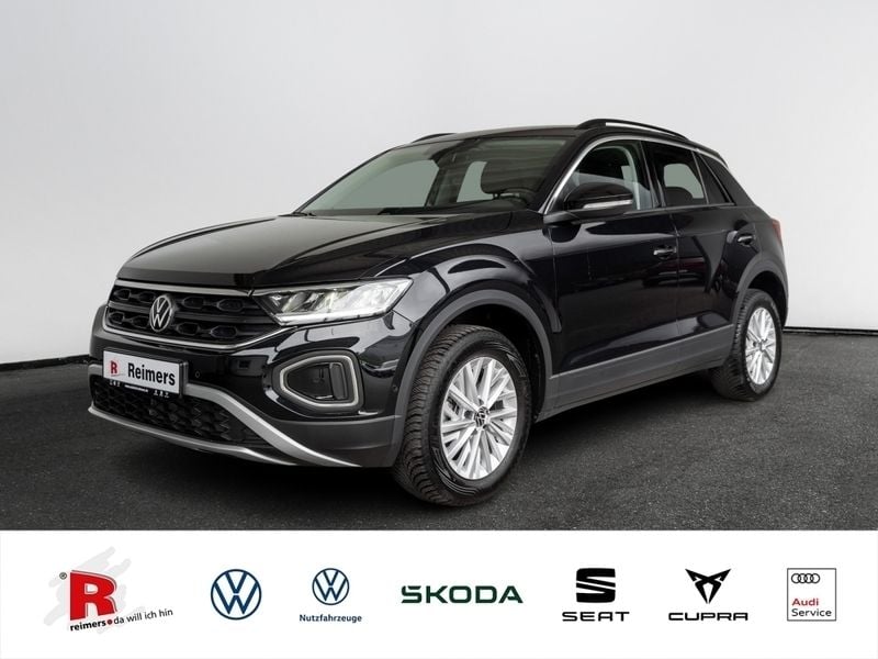 Schwarz Gebraucht 2024 VW T-Roc Life SUV | 25.980 € (Fairer Preis) - Bild 1/4