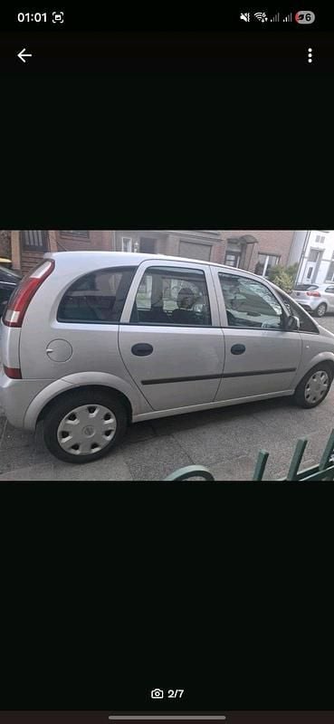 Second-hand Opel Meriva 100 CP (73 kW) 2003 Argintiu Monovolum