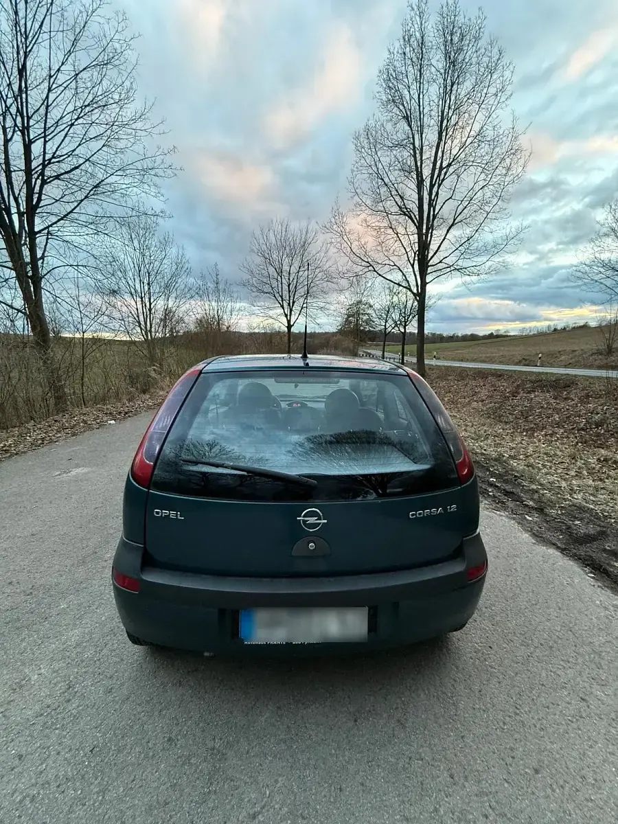 Gebraucht Opel Corsa 75 PS (55 kW) 2001 Blau Kleinwagen