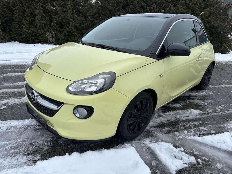 Gebraucht Opel Adam Glam 90 PS (66 kW) 2014 Limonengelb ral 1016 Kleinwagen