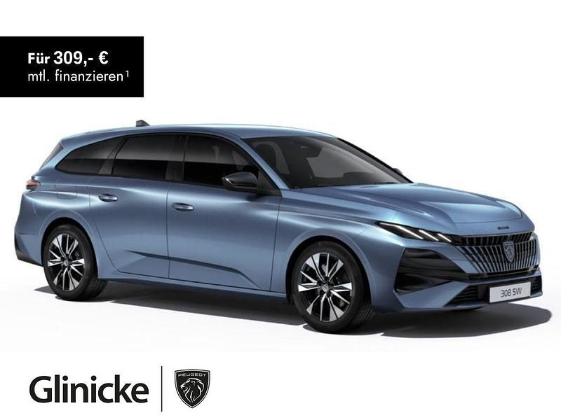 Neu Peugeot 308 SW Allure 145 PS (106 kW) 2025 Blau Kombi