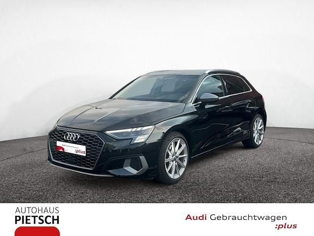 Mythosschwarz metallic Gebraucht 2021 Audi A3 Ambiente | 25.890 € (Fairer Preis) - Bild 1/4