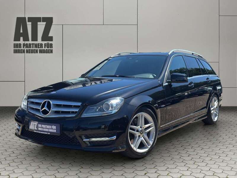 Schwarz Gebraucht 2012 Mercedes C350 AMG Kombi | 15.499 € (Fairer Preis) - Bild 1/4