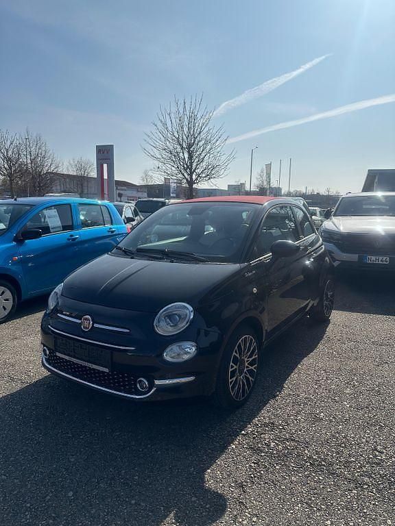 Schwarz Gebraucht 2021 Fiat 500C Dolcevita Cabrio | 12.999 € (Fairer Preis) - Bild 1/4