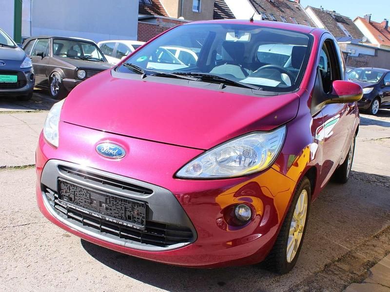 Gebraucht Ford Ka Titanium 69 PS (50 kW) 2009 Funky magenta metallic Kleinwagen