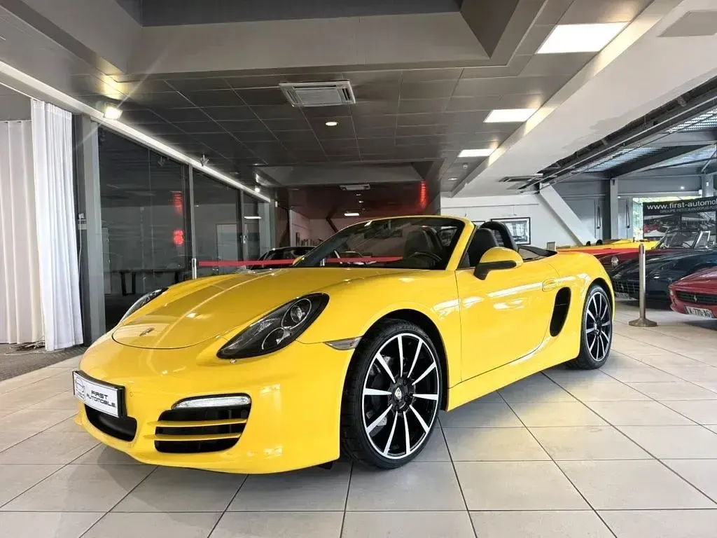Gebraucht Porsche Boxster 265 PS (194 kW) 2013 Gelb Cabrio