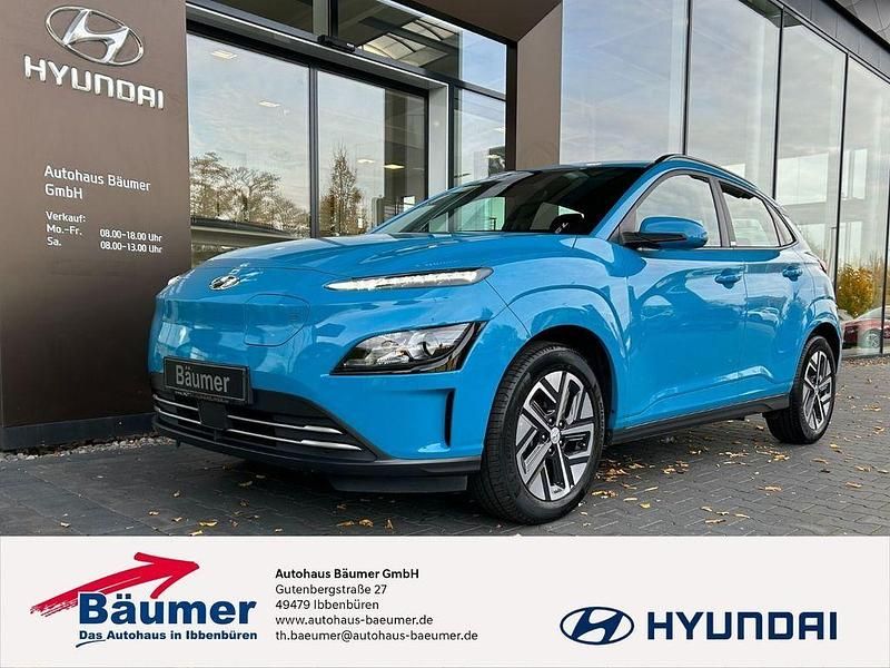 Blau Gebraucht 2021 Hyundai Kona Select SUV | 17.890 € (Fairer Preis) - Bild 1/4